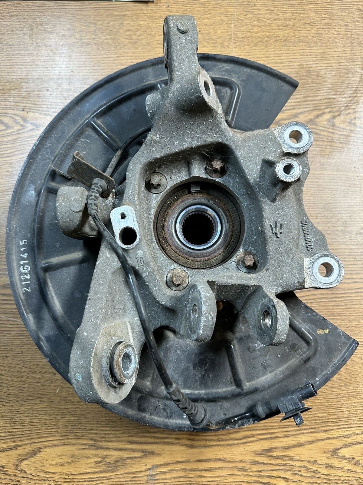 2014-2019 Maserati Ghibli AWD Right Rear Spindle Knuckle & Wheel Hub Bearing