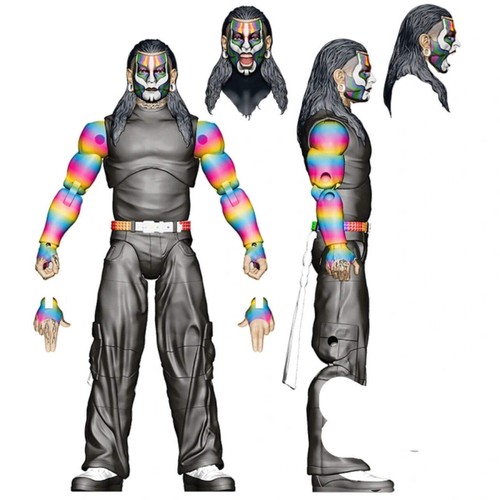 (Black Light Edition) Jeff Hardy - AEW Unrivaled Exclusive Glow In The Dark - Picture 2 of 5