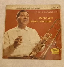 Jack Teagarden. Swing Low Sweet Spiritual. EP Vinyl EMI EAP 1 820