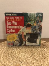 Radio Shack 49 MHz FM Audionic Two Way Communication System TRC-508 NIB