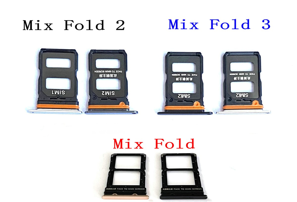 SIM Card Tray Card Holder Slot Tray Replacement For Xiaomi Mix
