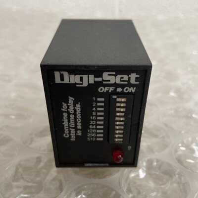 SSAC TDM120AL Digi-Set Time Delay Relay 8-PIN