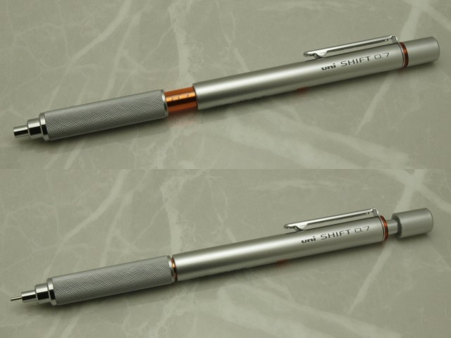 MITSUBISHI  Drafting Mechanical pencil "uni SHIFT 0.7" 0.7mm / M7-1010 Silver