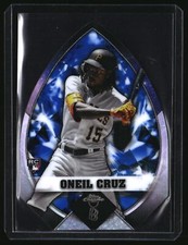 2022 Topps Chrome Ben Baller Oneil Cruz Ben's Diamond Die-Cuts Blue #62/75