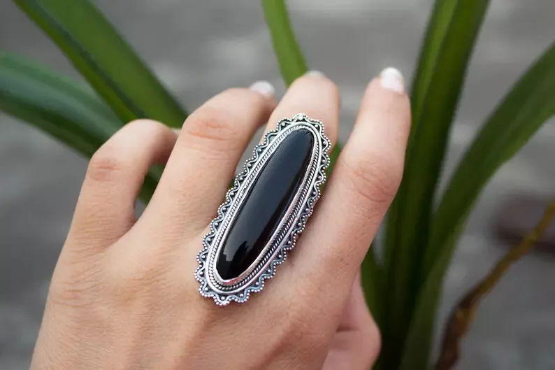 Large hotsell onyx ring