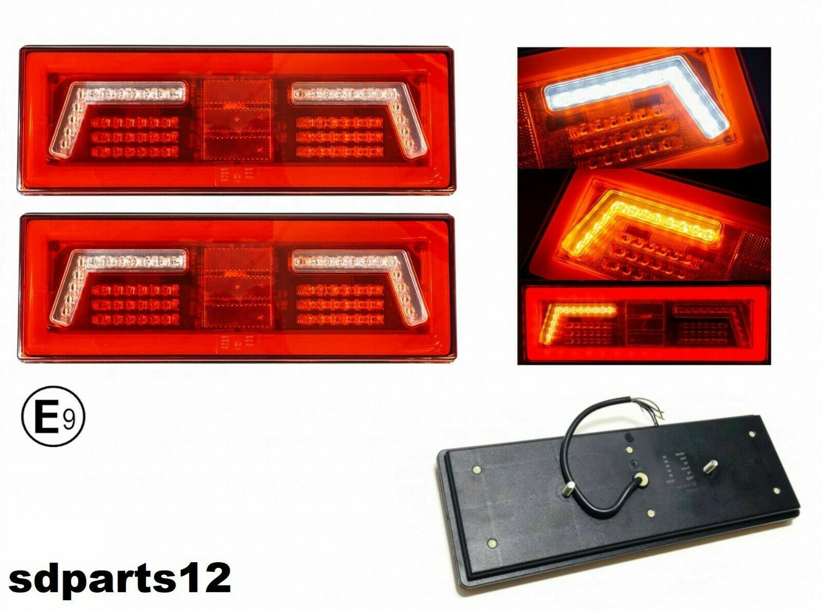 Feux LED camion anti-infiltration pour résoudre les pannes Scania Volvo