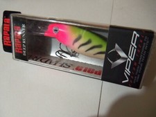 1 Rapala Deep Shad Rap Lure SR7 VIPER Custom Eraser NIP