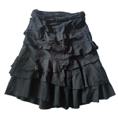 COMME des GARCONS homme plus Ruffle Skirt Black Size S Men 