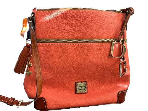 dooney and bourke pebble grain satchel Coral