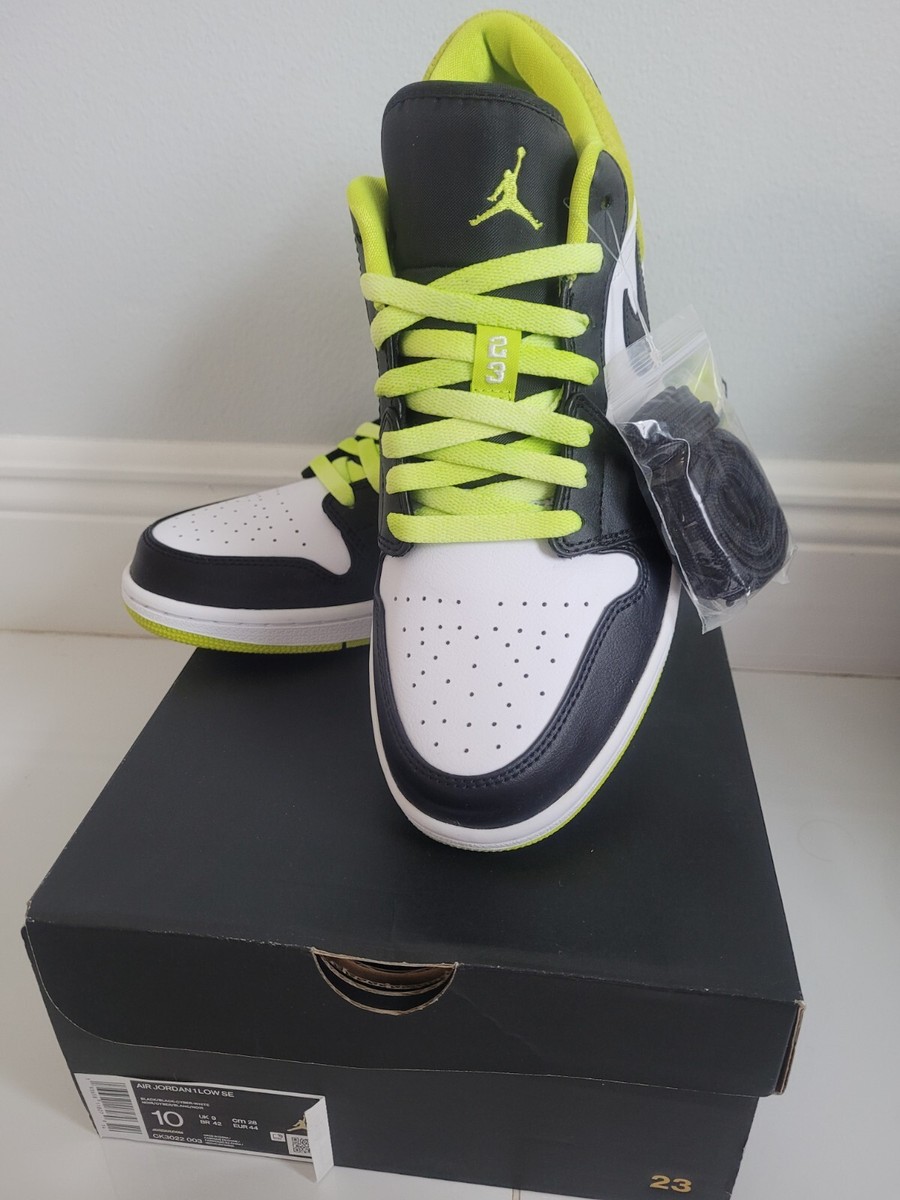 Nike Air Jordan Low SE Cyber Green CK3022-003 Sneakers Size 10