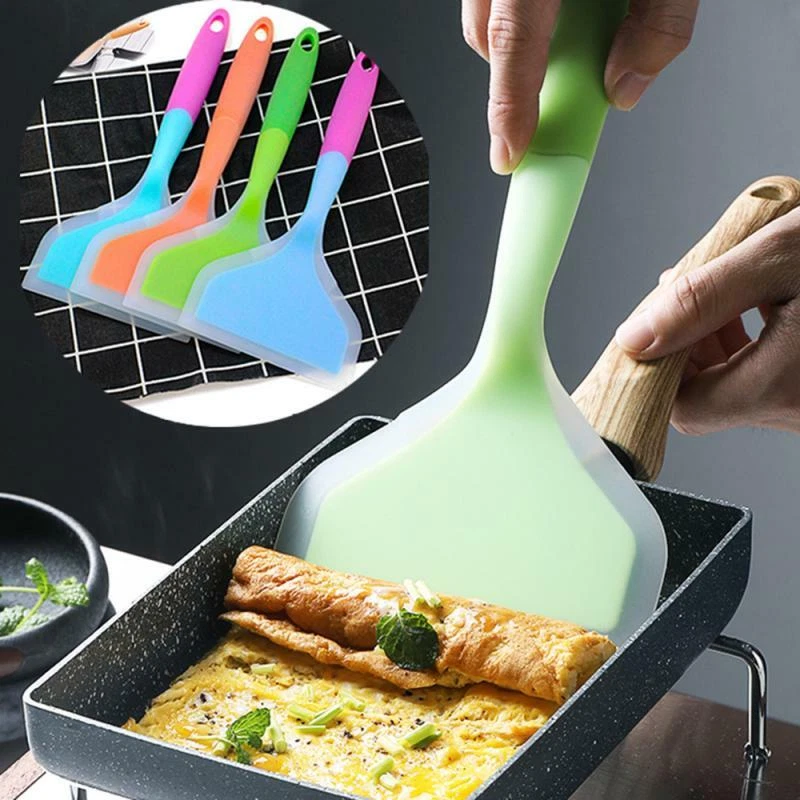 1pc, Silicone Jar Spatula, Non-Stick Icing Spatula, Silicone, Heat  Resistant, Baking Tools, Kitchen Gadgets, Kitchen Accessories