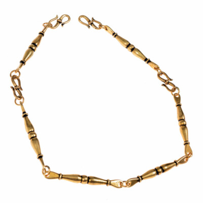 Wikingerfibelkette - 6 Glieder Fibelkette Stabkette Wikinger Kette Viking Chain