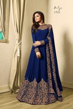 Indian Bollywood Salwar Kameez Anarkali Heavy Gown Ethnic Pakistani Dress Party
