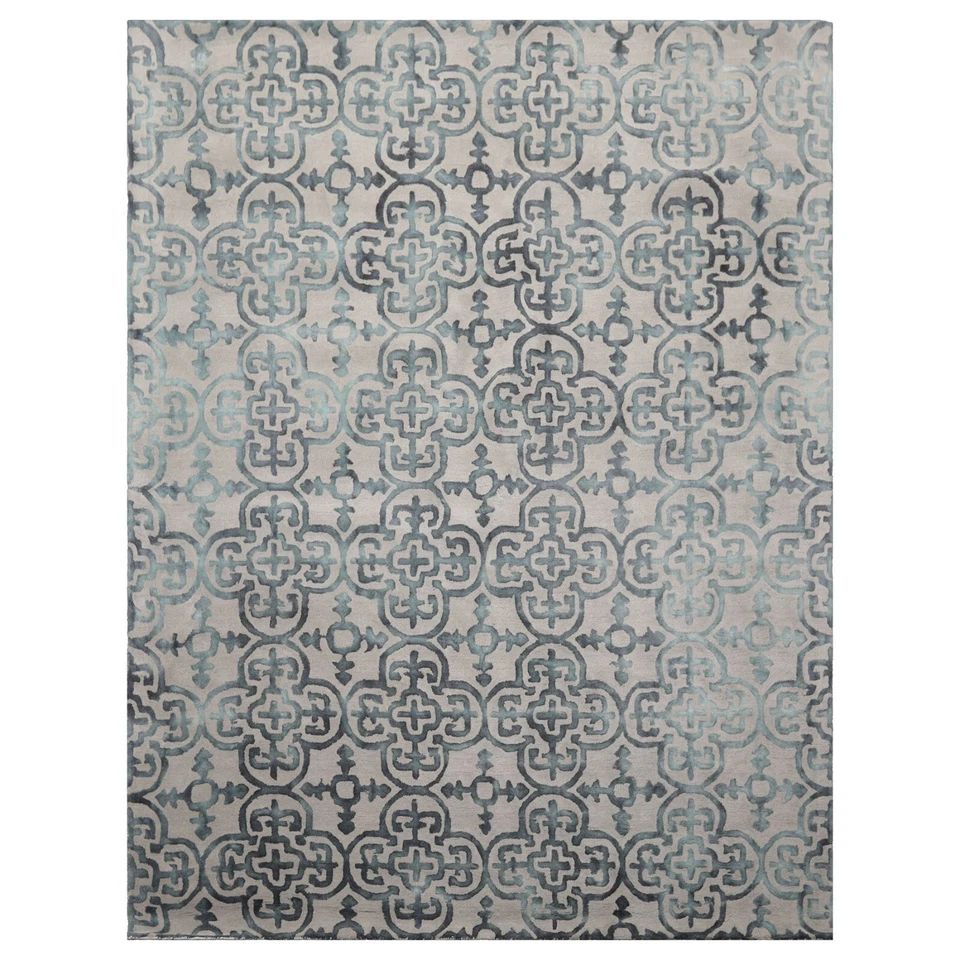 LoomBloom Multi Sizes Gray Transitional Boho Hand Tufted 100% Wool Area Rug - Image 2 of 4
