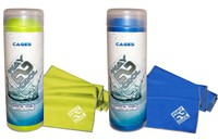 Way 2 Cool Microfiber Cooling Towel Neon Green And Blue on sale Way 2 Cool Microfiber Cooling Towel Neon Green And Blue on sale