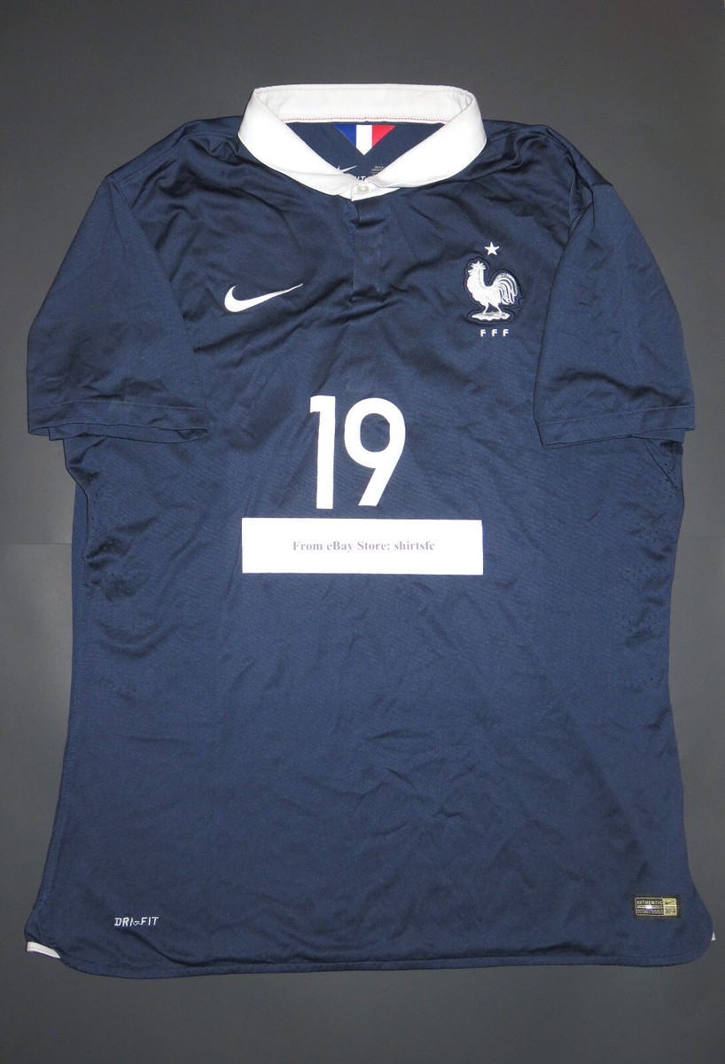 2014-2015 World Cup Nike Authentic France Paul Pogba Match