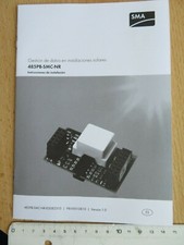 SMA Instalationsanleitung 485PB-SMC-NR  - Spain Espania - Solare Datentechnik 