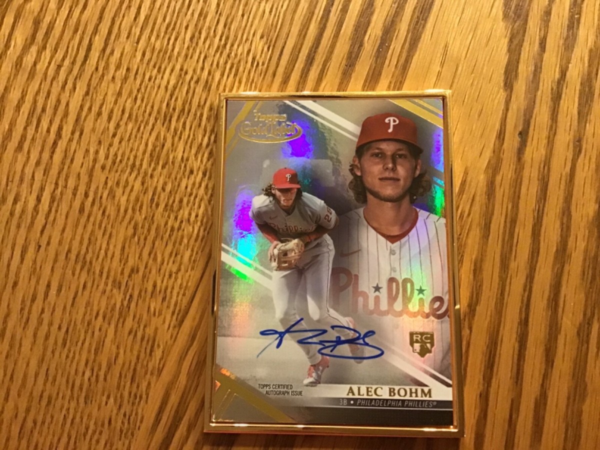 ALEC BOHM　TOPPS FIVE STAR ＆  GOLD LABEL 2021 Topps Gold Label Framed Alec Bohm Rookie Auto FA-AB