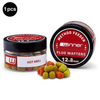 Method/Feeder Fluo Wafters 20g Roter Krill