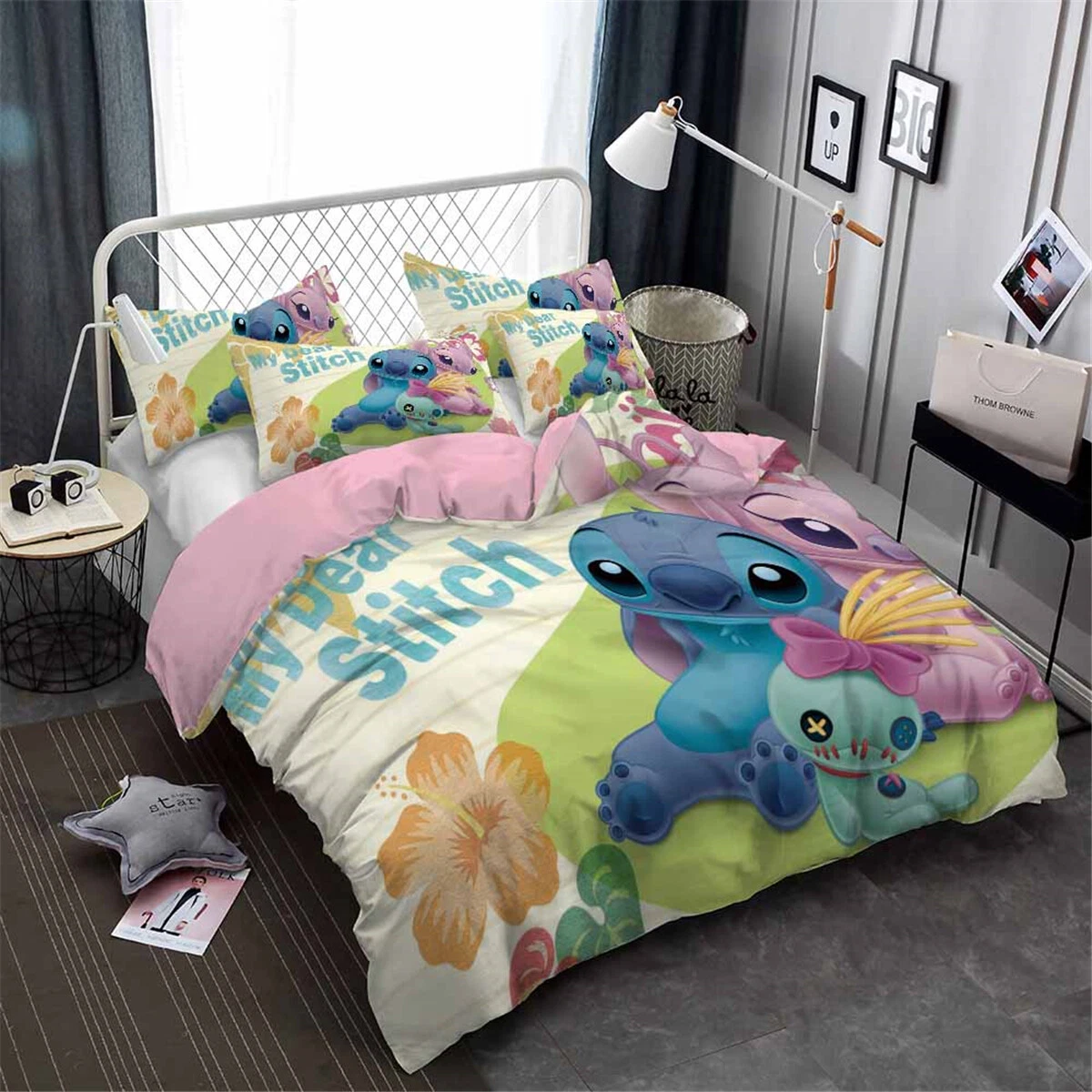 Stitch Cartoon Bedding Set, Gift for Friends