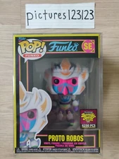SDCC 2022 Funko Pop! Box Proto Robo Mascot Black Light LE 6250 Pcs Protector