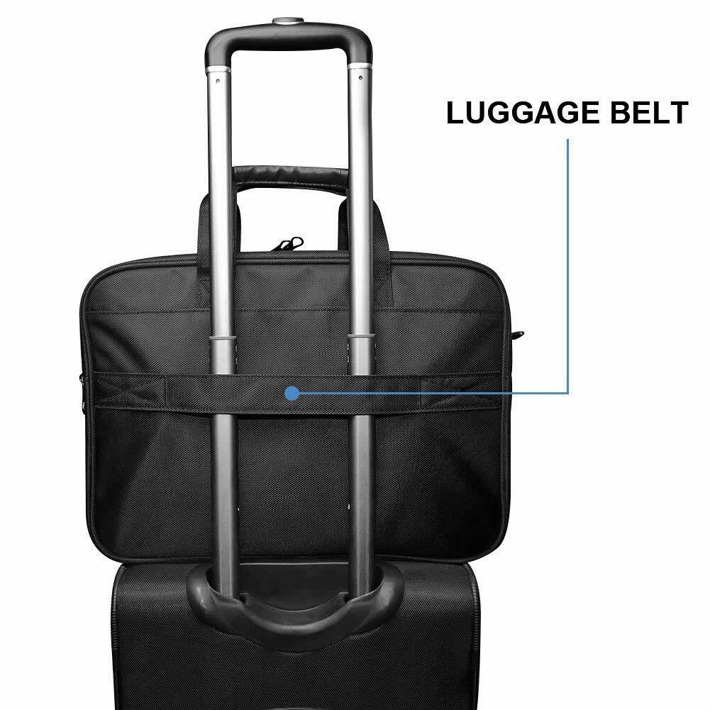 Laptop Bag 17 inch Expandable 15.6"17" Large Briefcase Travel iPad