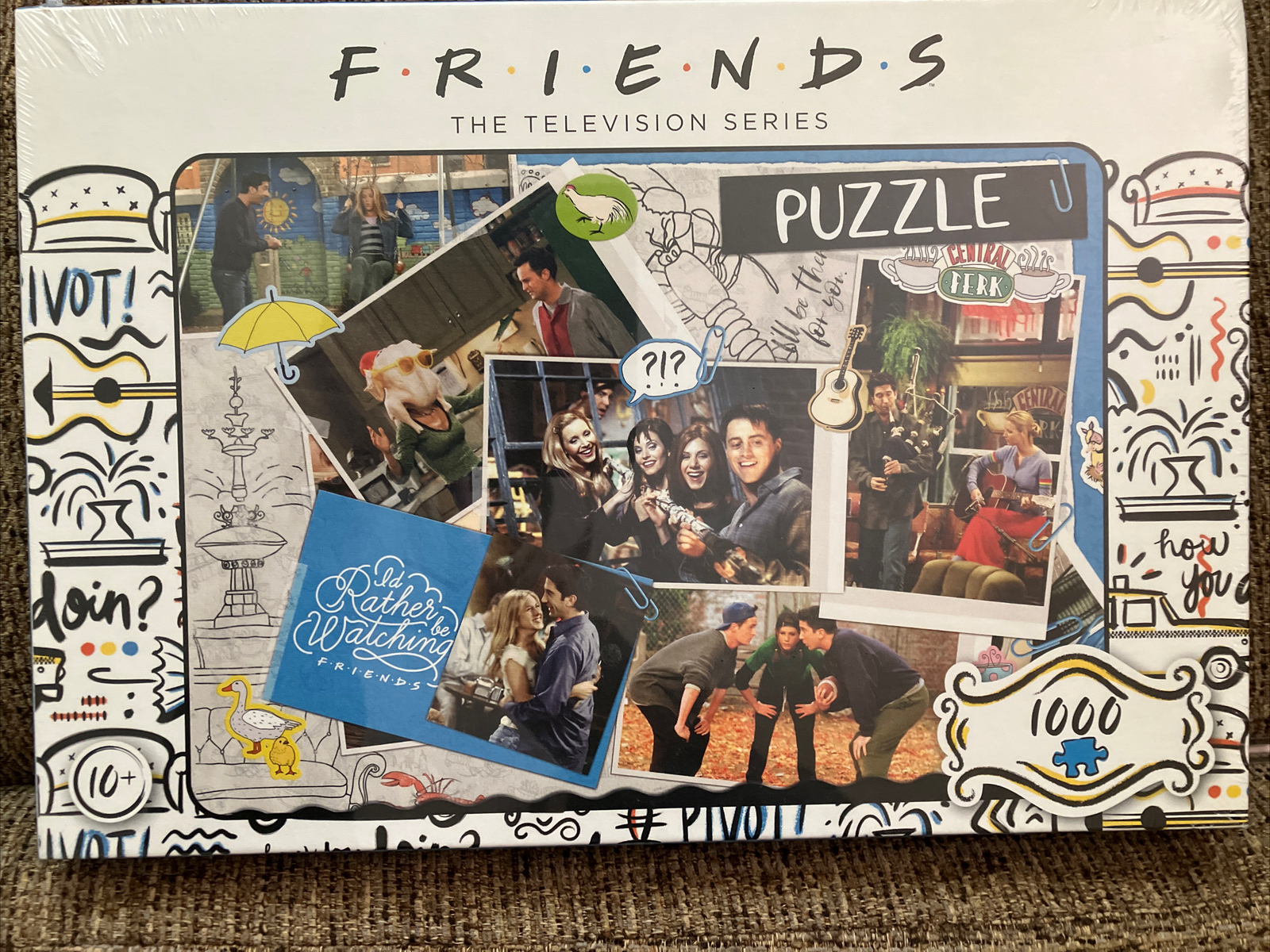 NEW & SEALED - Friends The Television Series Scrapbook 1000 Piece Jigsaw Puzzle