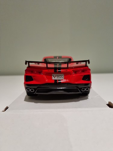 Chevrolet Corvette Stingray Coupe High Wing Diecast Model Toy Car 1:24 Scale! - Picture 5 of 8