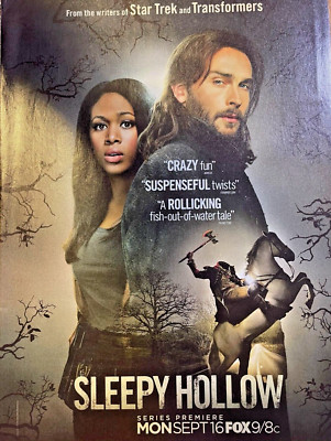 2013 Magazine Advertisement Fox TV Show Sleepy Hollow