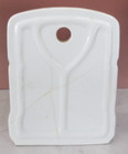 Victoria China Czechoslovakia Wall Salt Box Canister with Lid Lusterware Vintage — photo 5