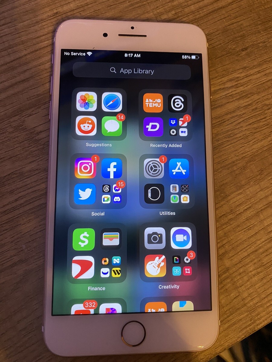 Apple iPhone 7 Plus - 128GB - With Original Twitter App - Rose