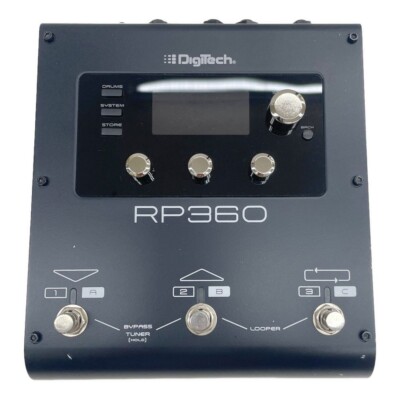 Digitech RP360 Amp Modeler Multi Effects Processor Pedal W/Power Supply Tested