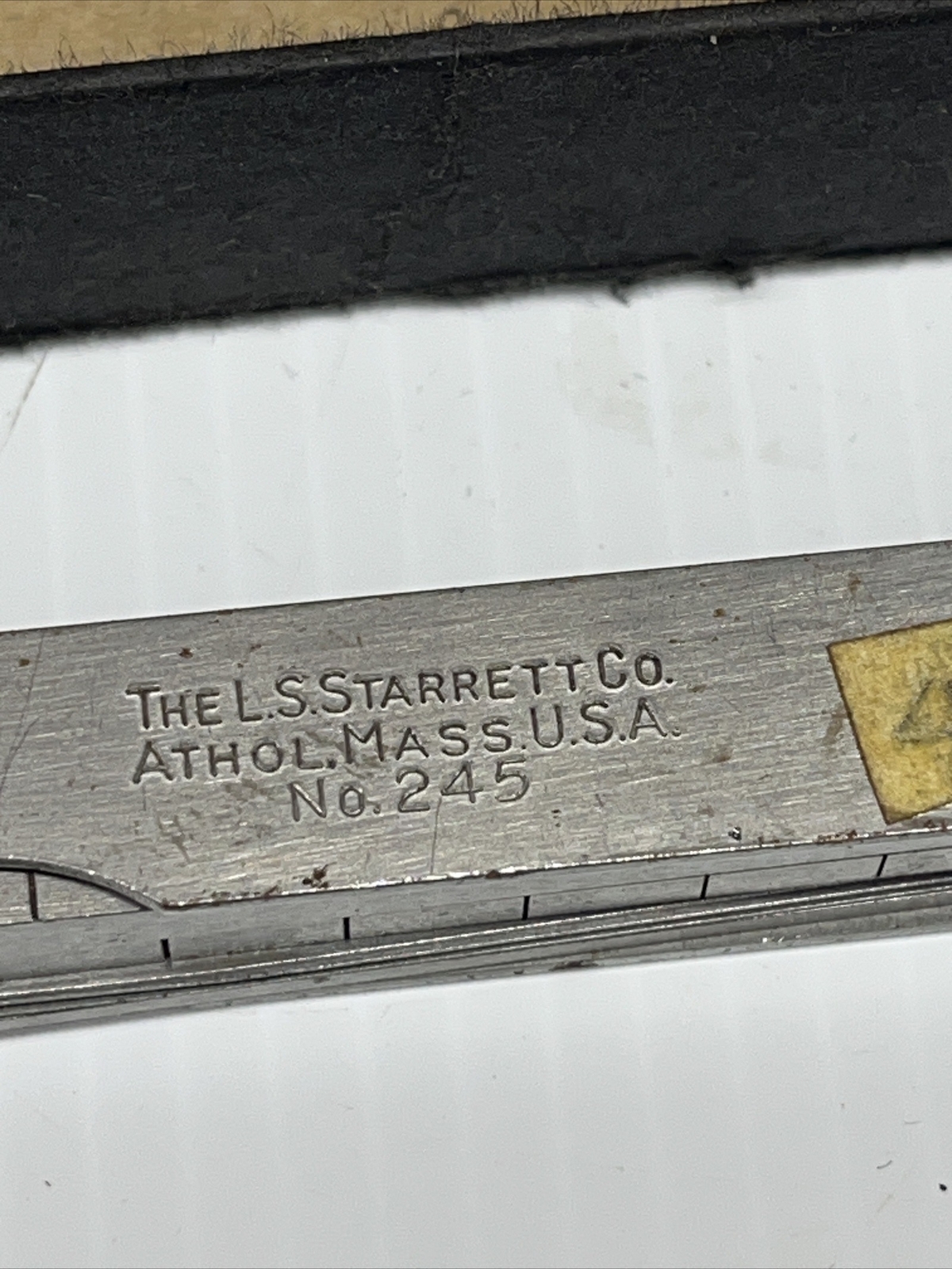 Vintage LS Starrett No.245 Engineers Taper Wire & Thickness Gage eBay