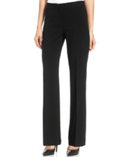 NEW NINE WEST BLACK CAREER WIDE LEG PANTS TROUSERS SIZE 16 $69