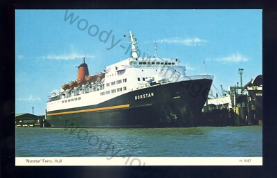 f2432 - Nordseefähre - Norstar - King George Dock, Rumpf - Postkarte