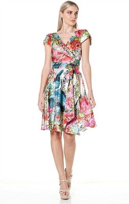 sacha drake wrap dress