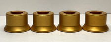 Vintage Fizz Whiz Metal Bottle Caps Gold Lot of 4 Made in USA