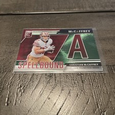 2024 Panini Donruss Elite - Spellbound Green #15 Christian McCaffrey