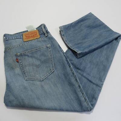 Levis 511 Herren Slim Fit Straight Leg Blau W34 / L34 REF (M17088)