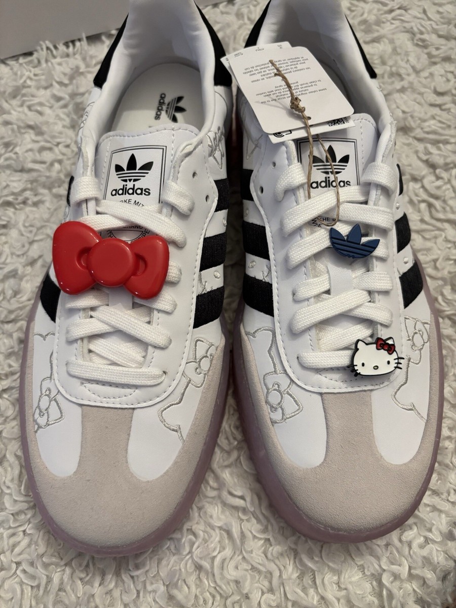Womens adidas x Hello Kitty Sambae Athletic Shoe Size 9W