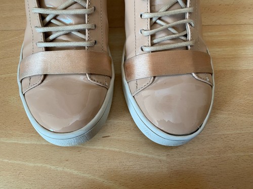 Zapatillas deportivas Giuseppe Zanotti rosa charol talla 37 UK 4 - Imagen 12 de 17
