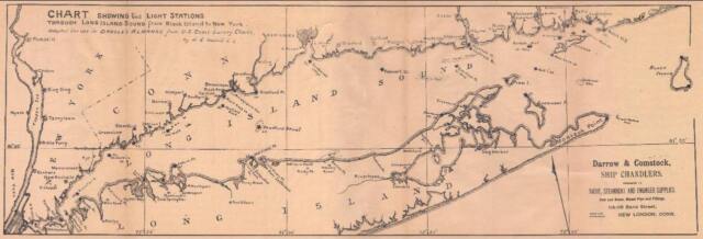 Long Island Nautical Chart