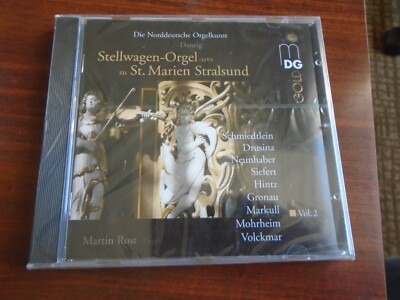 Stellwagen-Orgel  Straisund  Vol. 2 Danzig   Martin Rost   NEW SEALED CD