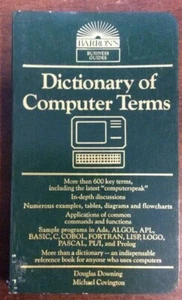Dictionary of Computer Terms — 1986