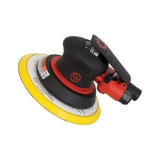 Chicago Pneumatic CP7255 Random Orbital Sander, 3/16" Dia, 6" Pad