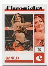 CARMELLA 2023 Panini Chronicles WWE Base #96 Professional Wrestling Trading Card