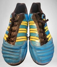 Adidas adipower Predator TRX FG Blue Football Cleats US5