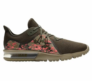 men's nike air max sequent 3 premium camo casual shoes