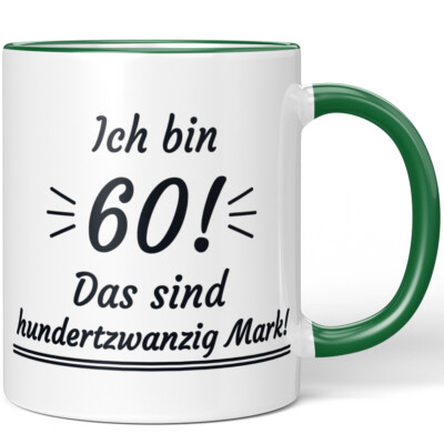 Ich bin 60! Das sind hundertzwanzig Mark! 10001003609