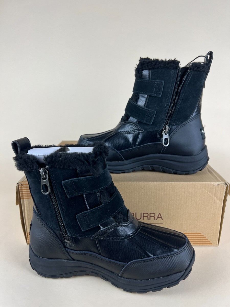 Koolaburra by UGG Imree Moto Boots Black Womens Insulated